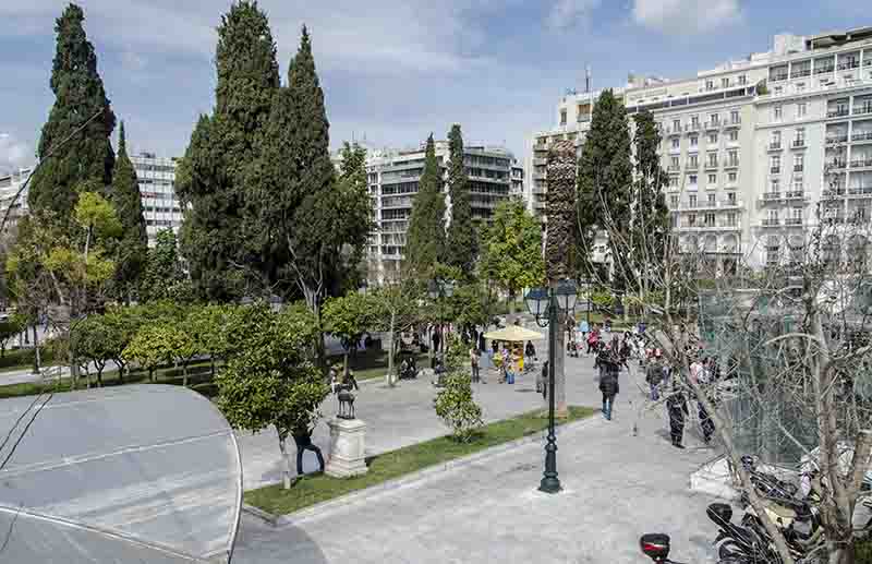 136 - Grecia - Atenas - plaza Syntagma
